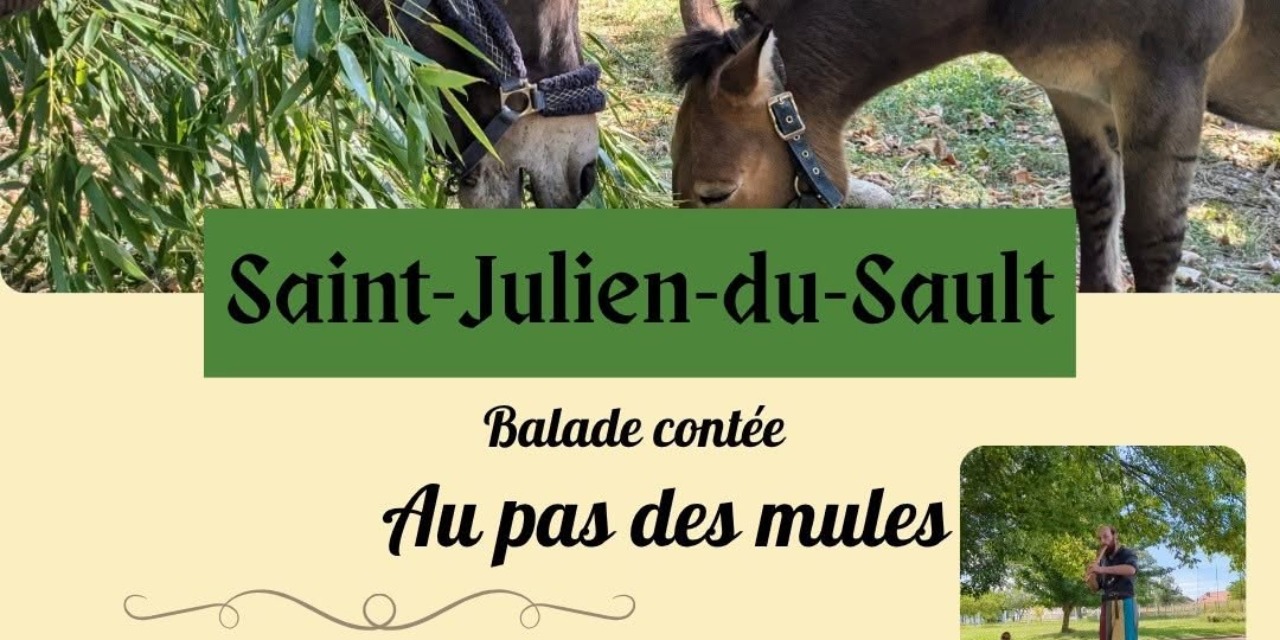 Balade contée aux pas des mules