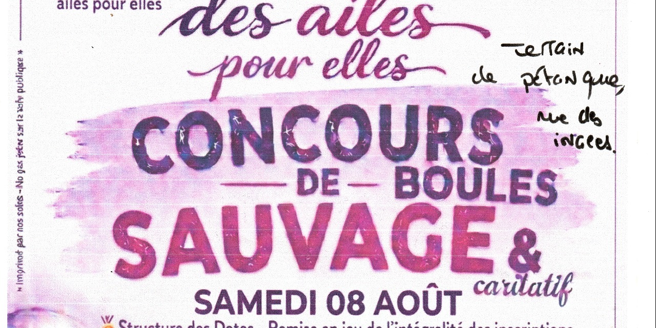 Concours de Boules