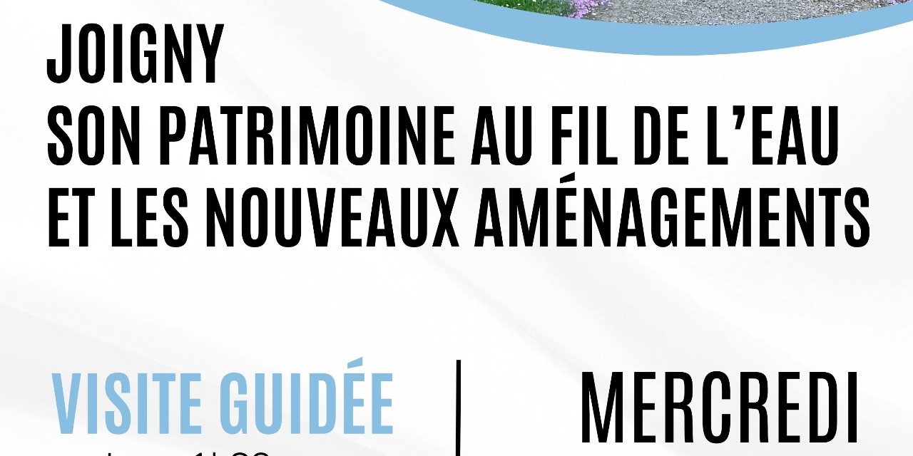 Visite guidée "Joigny et son patrimoine au fil de l'eau"