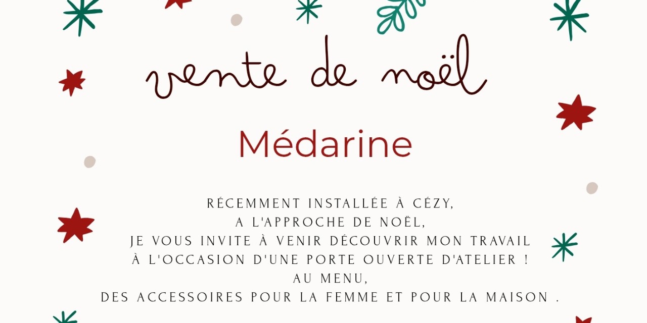 Découverte atelier Médarine