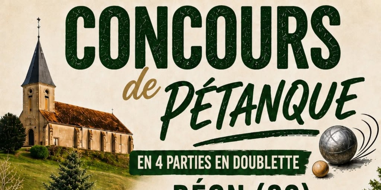 Concours pétanque