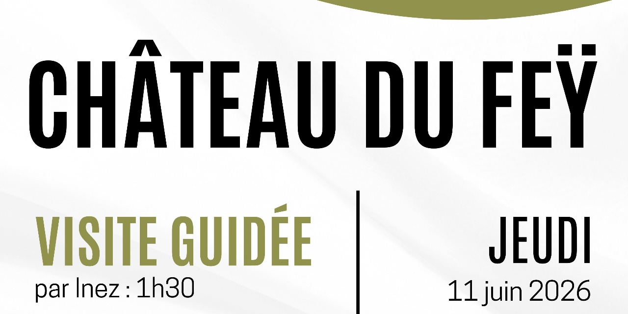 Visite du Château du Feÿ