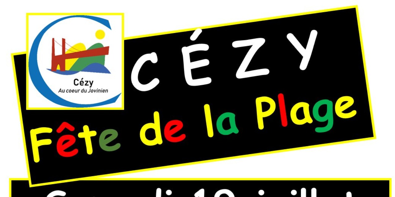 Fête de la plage - Cézy