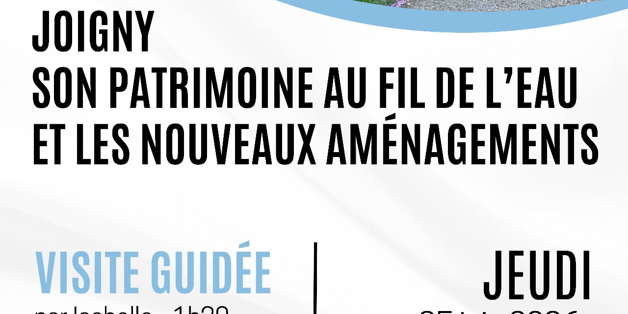 Visite guidée "Joigny au fil de l'eau"