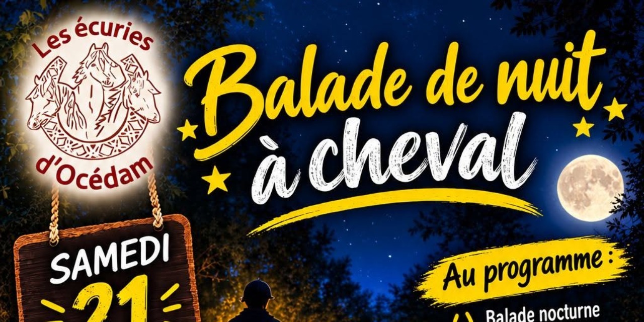 Balade de nuits à cheval