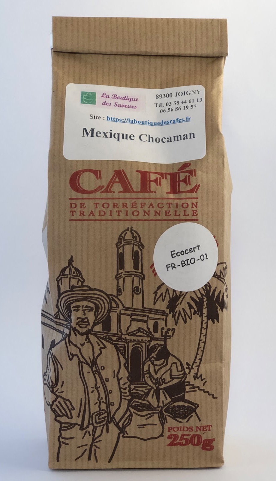 Café Bio “Mexique Chocaman” - 250g