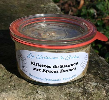 Rillettes de Saumon aux épices douces - 120 g