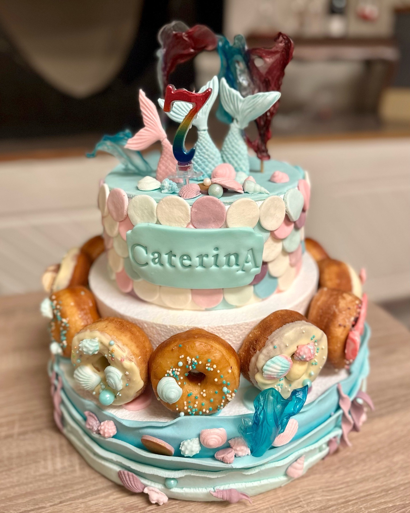 Cake design - Sirène
