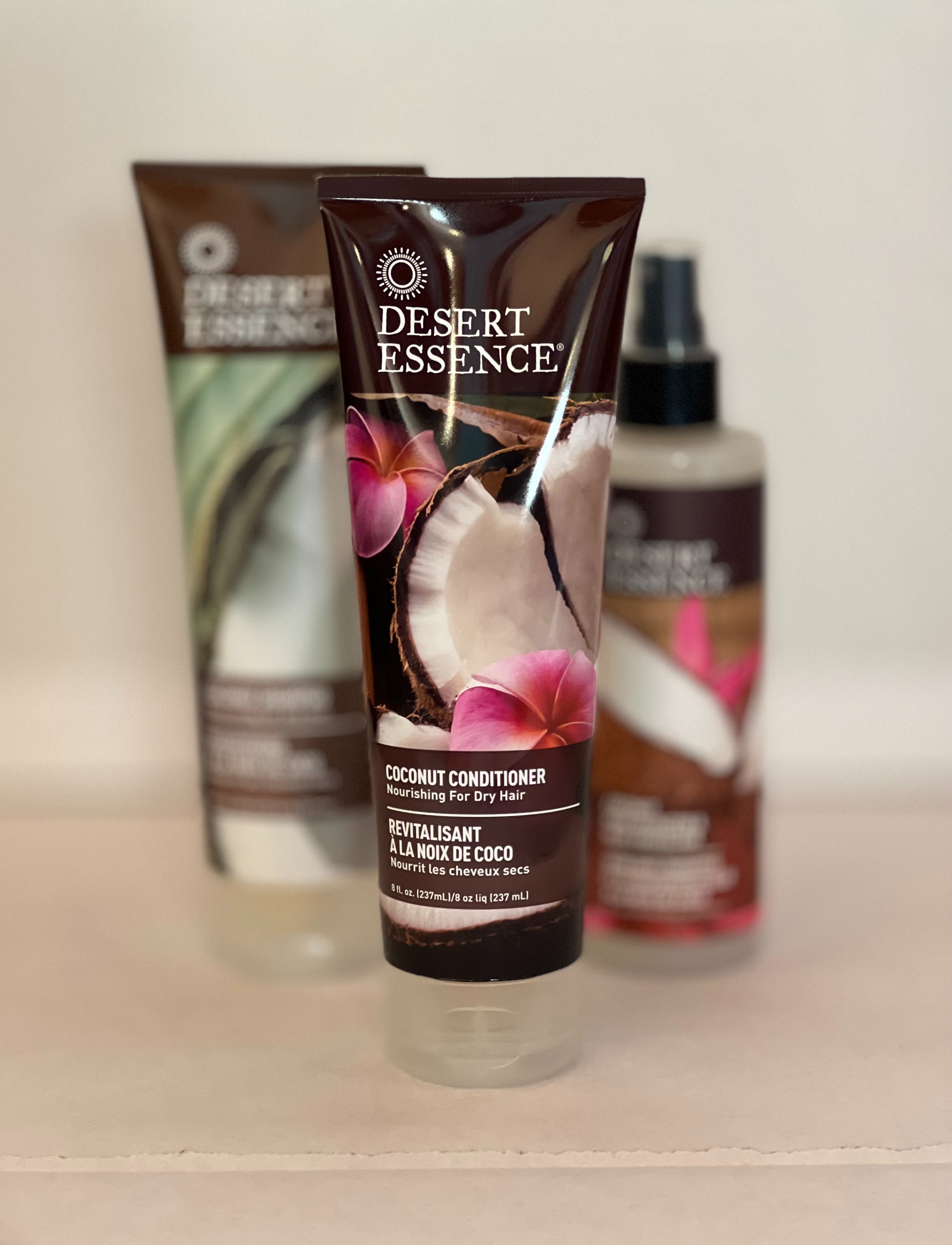 Après-shampoing Desert Essence gamme coco