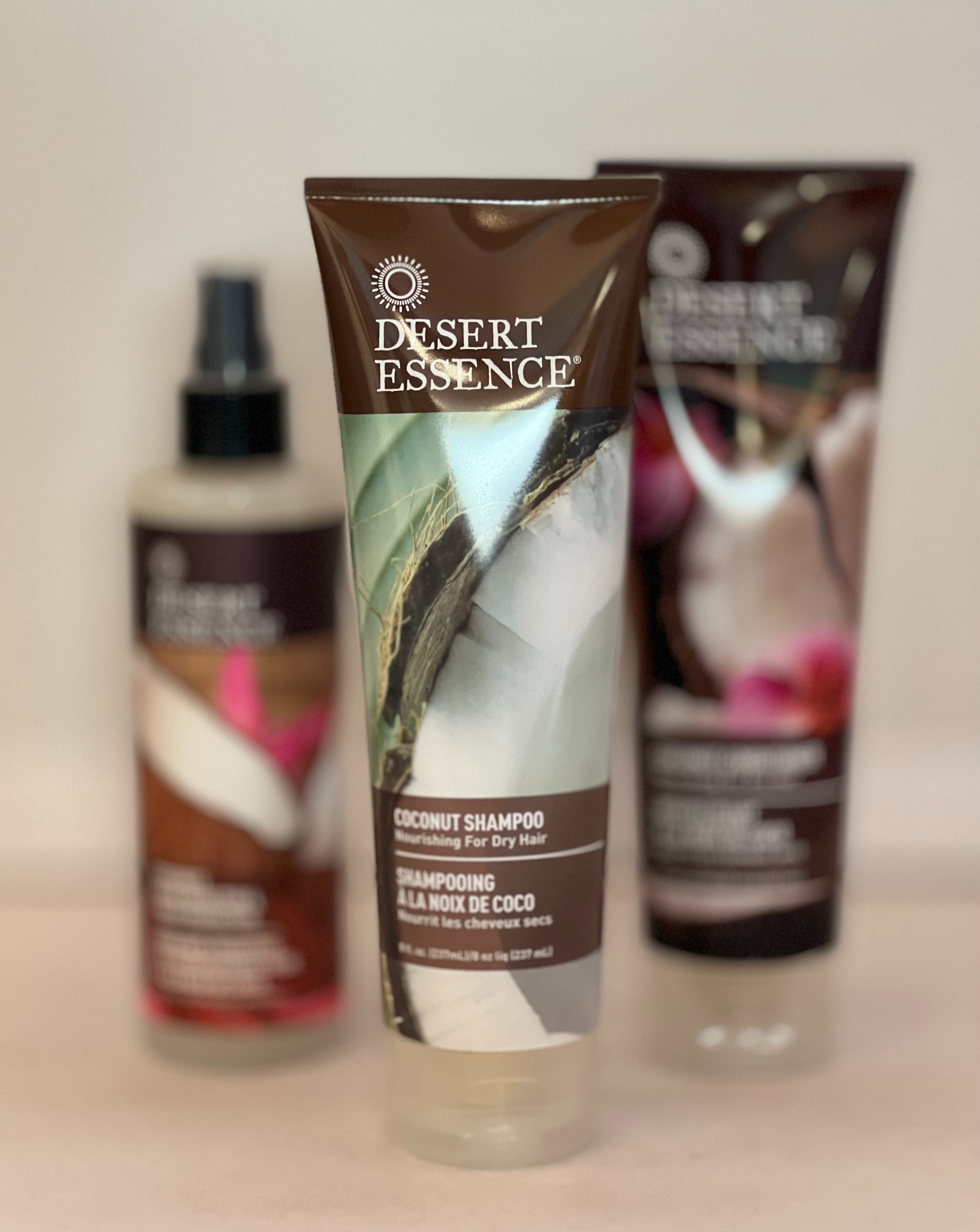 Shampoing Desert Essence gamme Coco