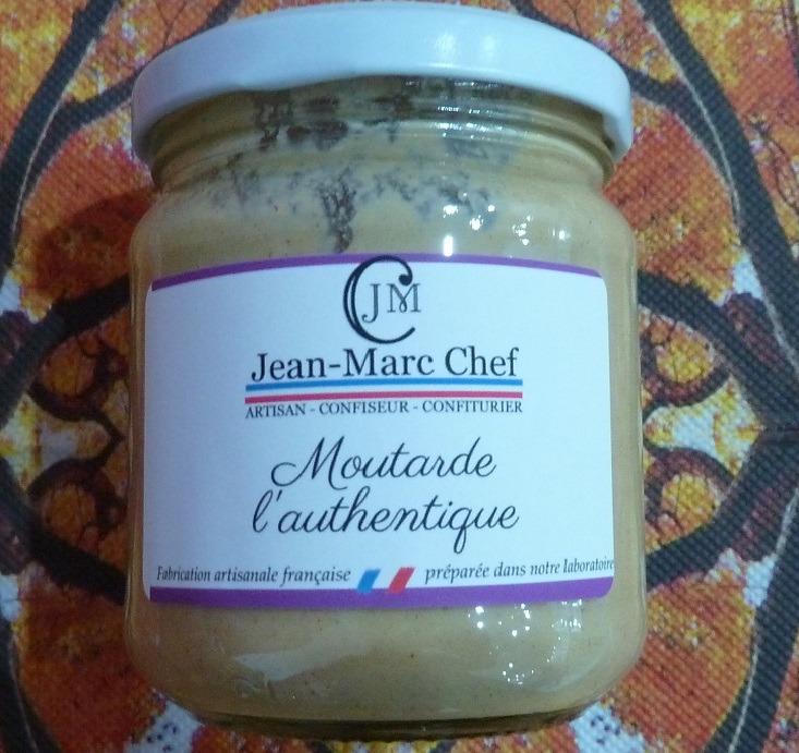 Moutarde l'Authentique Jean-Marc Chef – 180g